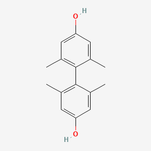 molecular formula C16H18O2 B3256209 3,3',5,5'-Tetramethyl-4,4'-dihydroxybiphenyl CAS No. 26567-11-3