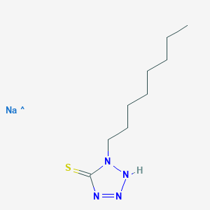 molecular formula C9H18N4NaS B3256224 1-Octyl-5-mercaptotetrazolesodiumsalt CAS No. 266310-25-2