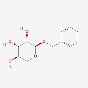molecular formula C12H16O5 B3256272 (2S,3S,4S,5S)-2-phenylmethoxyoxane-3,4,5-triol CAS No. 26685-75-6