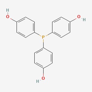 molecular formula C18H15O3P B3256274 4,4',4''-Phosphanetriyltriphenol CAS No. 26707-09-5