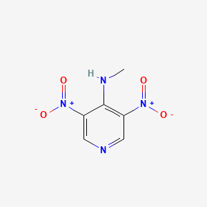 molecular formula C6H6N4O4 B3256340 N-methyl-3,5-dinitropyridin-4-amine CAS No. 26820-38-2