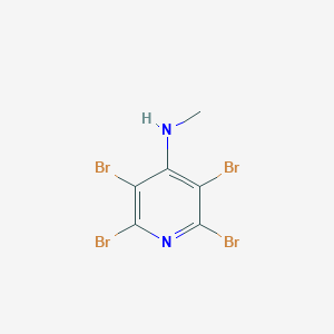 B3256373 2,3,5,6-Tetrabromo-N-methylpyridin-4-amine CAS No. 26888-84-6