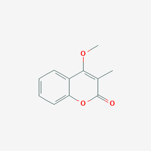 molecular formula C11H10O3 B3256417 4-Methoxy-3-methyl-2H-chromen-2-one CAS No. 26952-87-4