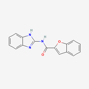 N-(1H-benzimidazol-2-yl)-1-benzofuran-2-carboxamide