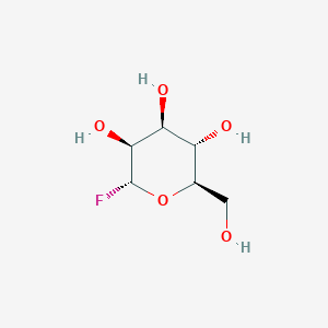 molecular formula C6H11FO5 B3256498 alpha-D-Mannopyranosyl fluoride CAS No. 2713-54-4