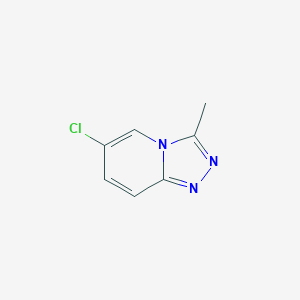 molecular formula C7H6ClN3 B3256505 6-Chloro-3-methyl-[1,2,4]triazolo[4,3-a]pyridine CAS No. 27131-84-6