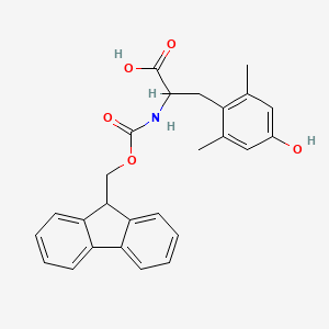 molecular formula C26H25NO5 B3256540 Fmoc-l-(2,6-di-me)tyr-oh CAS No. 273221-72-0