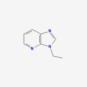 molecular formula C8H9N3 B3256609 3-Ethyl-3H-imidazo[4,5-B]pyridine CAS No. 273757-00-9