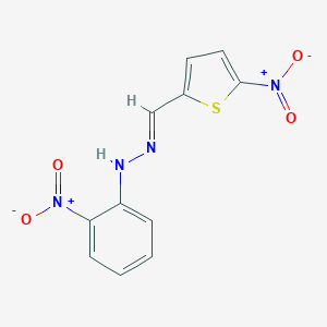 1-(2-Nitrophenyl)-2-[(5-nitro-2-thienyl)methylene]hydrazine