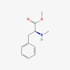 molecular formula C11H15NO2 B3256653 methyl (2S)-2-(methylamino)-3-phenylpropanoate CAS No. 27442-39-3