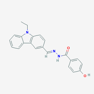 N'-[(9-ethyl-9H-carbazol-3-yl)methylene]-4-hydroxybenzohydrazide