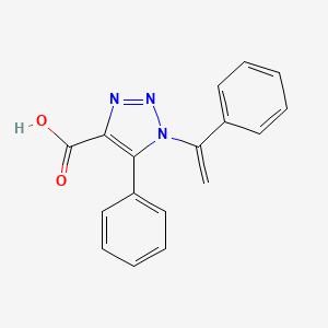 5-Phenyl-1-(1-phenylvinyl)-1H-1,2,3-triazole-4-carboxylic acid