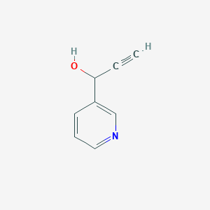 molecular formula C8H7NO B3256796 1-(3-吡啶基)-2-炔-1-醇 CAS No. 276884-35-6