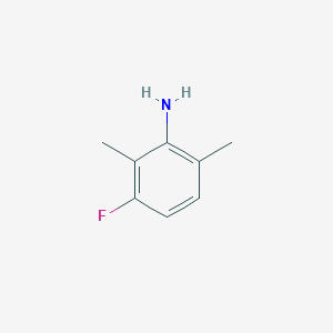molecular formula C8H10FN B3256830 3-Fluoro-2,6-dimethylaniline CAS No. 27760-78-7