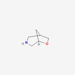 molecular formula C6H11NO B3256872 6-Oxa-3-azabicyclo[3.2.1]octane CAS No. 279-89-0