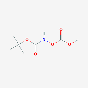 molecular formula C7H13NO5 B3256877 tert-Butyl (methoxycarbonyl)oxycarbamate CAS No. 27920-29-2