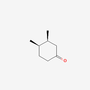 molecular formula C8H14O B3256878 cis-3,4-Dimethylcyclohexanone CAS No. 27922-05-0