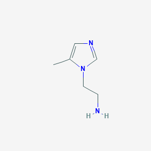 molecular formula C6H11N3 B3256887 2-(5-Methyl-1H-imidazol-1-yl)ethanamine CAS No. 279236-80-5