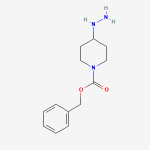 Benzyl 4-hydrazinylpiperidine-1-carboxylate