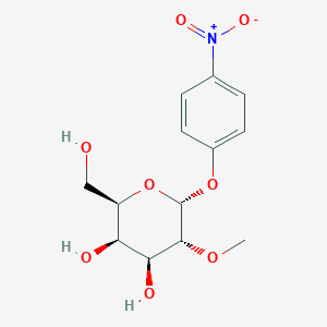 molecular formula C13H17NO8 B3256959 alpha-D-Galactopyranoside, 4-nitrophenyl 2-O-methyl- CAS No. 280136-22-3