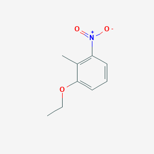 molecular formula C9H11NO3 B3257014 Benzene, 1-ethoxy-2-methyl-3-nitro- CAS No. 28148-27-8