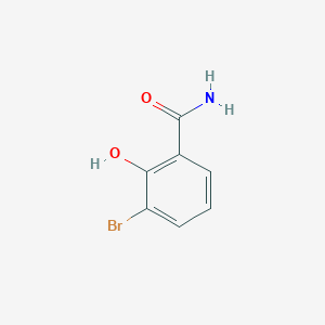 molecular formula C7H6BrNO2 B3257025 3-Bromo-2-hydroxybenzamide CAS No. 28165-47-1
