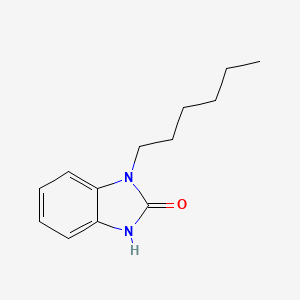 3-hexyl-1H-benzimidazol-2-one