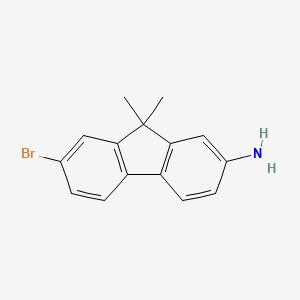 7-Bromo-9,9-dimethyl-9H-fluoren-2-amine