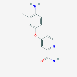 4-(4-amino-3-methylphenoxy)-N-methylpyridine-2-carboxamide
