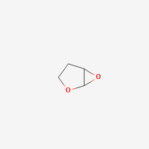 molecular formula C4H6O2 B3257199 2,6-Dioxabicyclo[3.1.0]hexane CAS No. 285-72-3