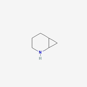 molecular formula C6H11N B3257245 2-Azabicyclo[4.1.0]heptane CAS No. 286-15-7