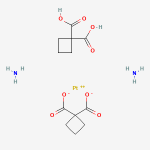 molecular formula C12H20N2O8Pt B3257326 Dicycloplatin CAS No. 287402-09-9