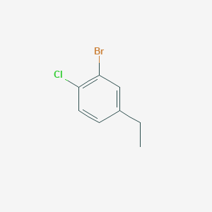molecular formula C8H8BrCl B3257445 2-溴-1-氯-4-乙基苯 CAS No. 289039-24-3