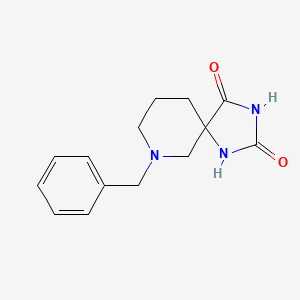 7-Benzyl-1,3,7-triazaspiro[4.5]decane-2,4-dione