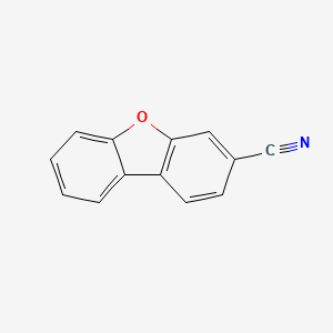 molecular formula C13H7NO B3257508 Dibenzo[b,d]furan-3-carbonitrile CAS No. 29021-90-7