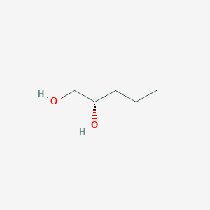 molecular formula C5H12O2 B3257546 (2S)-戊烷-1,2-二醇 CAS No. 29117-54-2