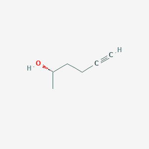 molecular formula C6H10O B3257579 (S)-5-Hexyne-2-ol CAS No. 292053-78-2