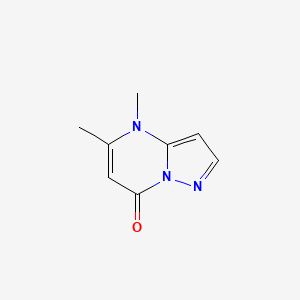 molecular formula C8H9N3O B3257647 4,5-Dimethylpyrazolo[1,5-a]pyrimidin-7(4H)-one CAS No. 29269-61-2