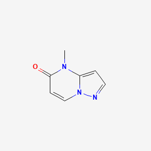 molecular formula C7H7N3O B3257658 4-Methylpyrazolo[1,5-a]pyrimidin-5(4H)-one CAS No. 29274-25-7