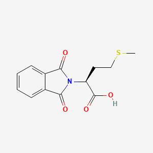 B3257856 (S)-2-(1,3-Dioxoisoindolin-2-yl)-4-(methylthio)butanoic acid CAS No. 29588-91-8