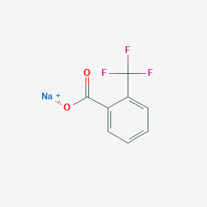 molecular formula C8H4F3NaO2 B3257876 Sodium 2-(trifluoromethyl)benzoate CAS No. 2966-44-1