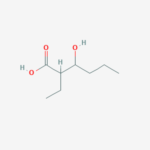 B3257884 2-Ethyl-3-hydroxyhexanoic acid CAS No. 29671-57-6