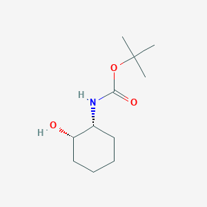 molecular formula C11H21NO3 B3257891 叔丁基((1R,2S)-2-羟基环己基)氨基甲酸酯 CAS No. 296778-53-5