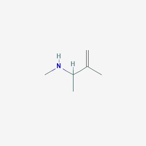molecular formula C6H13N B3257913 N,3-dimethyl but-3-en-2-amine CAS No. 2978-72-5