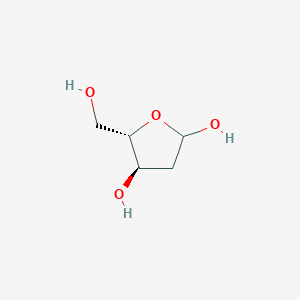 molecular formula C5H10O4 B3257921 (4R,5S)-5-(Hydroxymethyl)tetrahydrofuran-2,4-diol CAS No. 29780-54-9