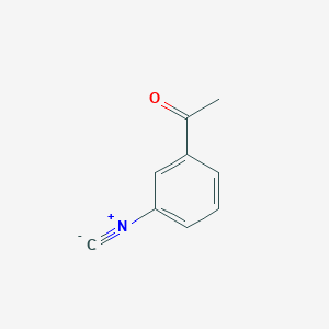 molecular formula C9H7NO B3257930 1-(3-异氰基苯基)乙酮 CAS No. 2980-82-7