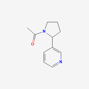 molecular formula C11H14N2O B3258050 去尼古丁，N-乙酰 CAS No. 3000-78-0