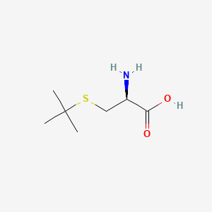 molecular formula C7H15NO2S B3258089 (2S)-2-amino-3-tert-butylsulfanylpropanoic acid CAS No. 300583-35-1