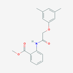 Methyl 2-{[(3,5-dimethylphenoxy)acetyl]amino}benzoate
