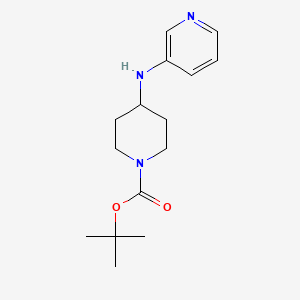 molecular formula C15H23N3O2 B3258161 Tert-butyl 4-[(pyridin-3-yl)amino]piperidine-1-carboxylate CAS No. 301225-52-5